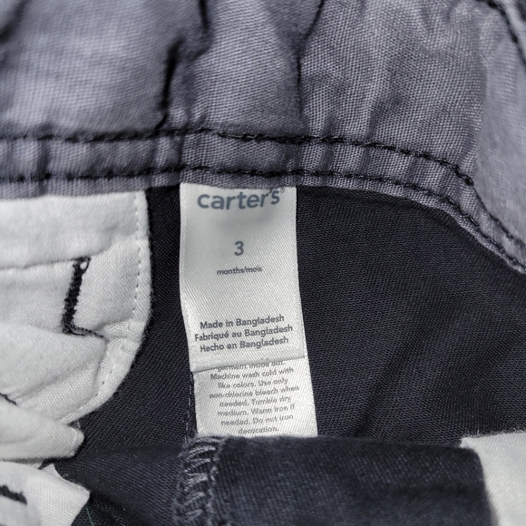 Baby Pants w/Plaid Cuffs - Picture 3 of 3